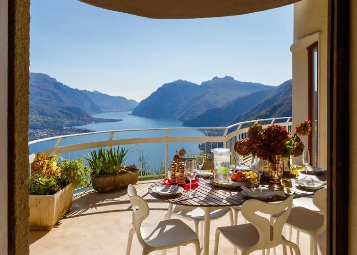 Spectacular Mid-century With Astonishing Views Of Вилла Чивенна